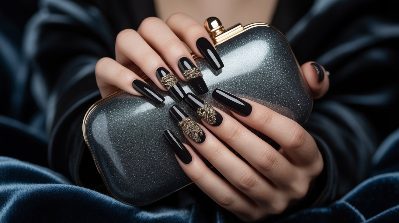 thread nail art