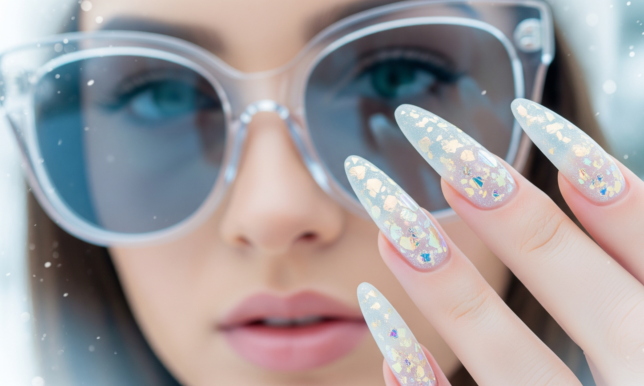 Cool-Toned Summer Nails