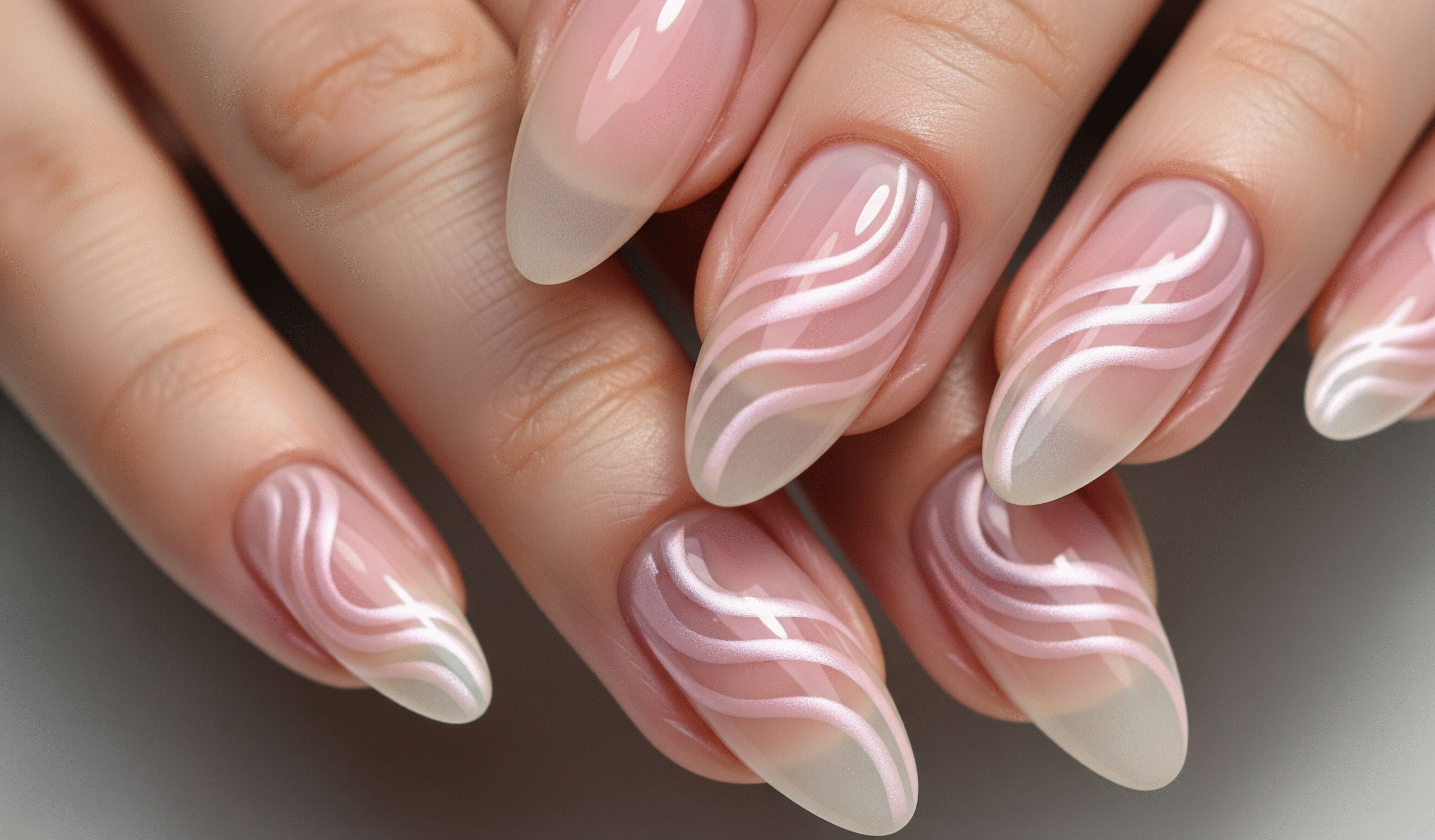 Pastel Chrome Swirls