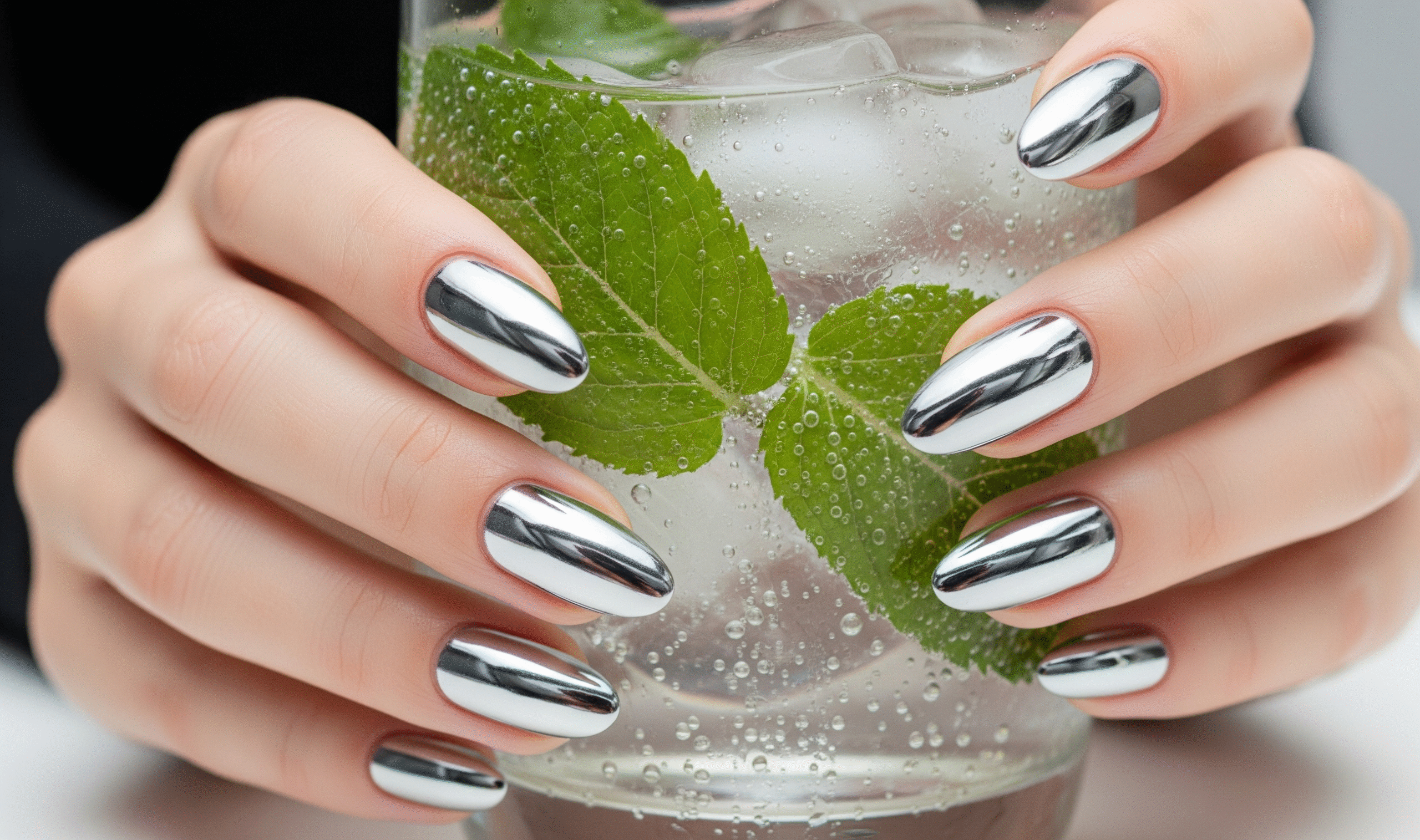 Cool-Toned Summer Nails