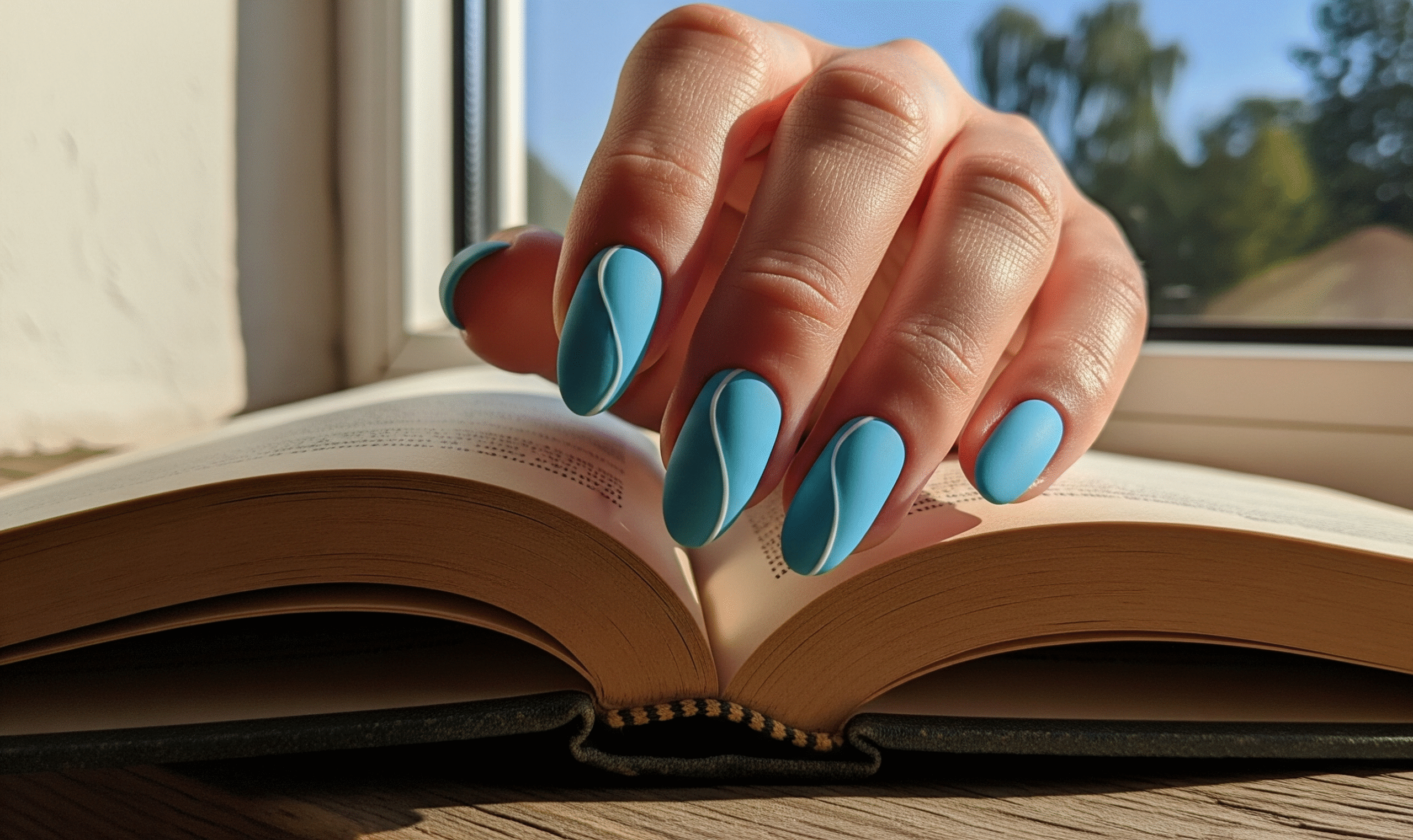 Cool-Toned Summer Nails