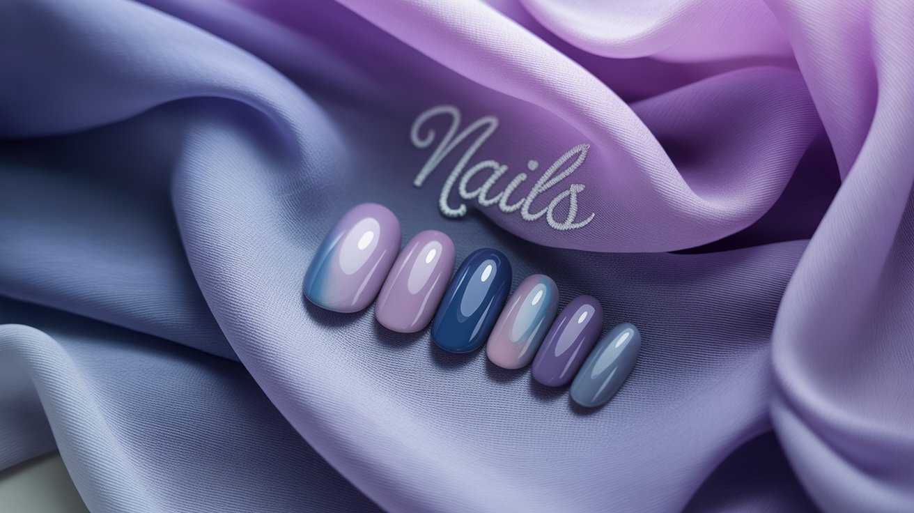 Cool-Toned Summer Nails