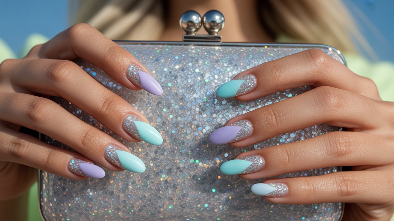 Cool-Toned Summer Nails