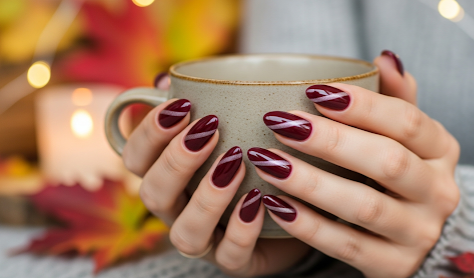 Cat Eye Gel Polish Nails