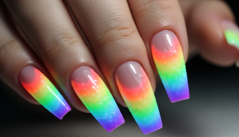 3D Aura Nails