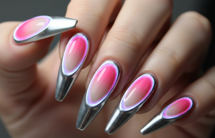 3D Aura Nails