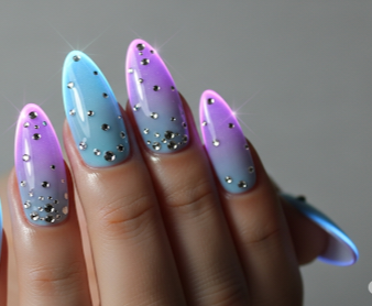 3D Aura Nails