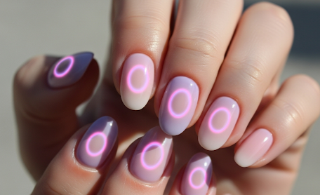 3D Aura Nails