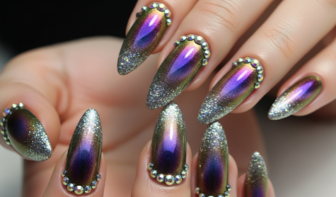 9D Cat Eye Nails