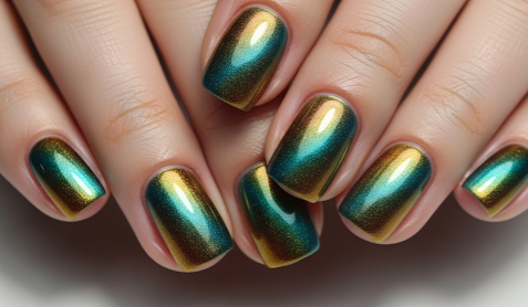 9D Cat Eye Nails