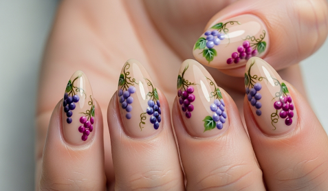 micro fruit nail inspiration