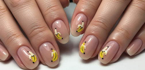 micro fruit nail inspiration