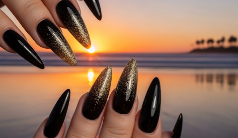 Black Summer Nails That Pop in 2025