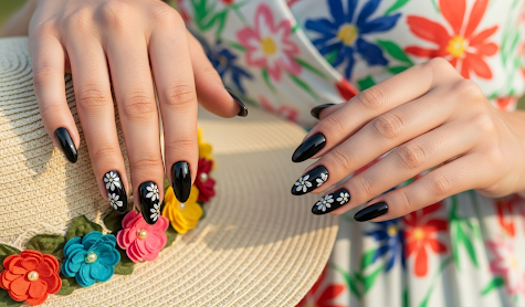 Black Summer Nails That Pop in 2025