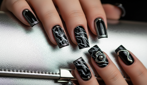 Black Summer Nails That Pop in 2025