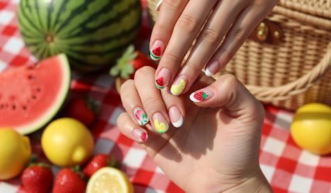 Juicy Designs Fruit Inspired Nails