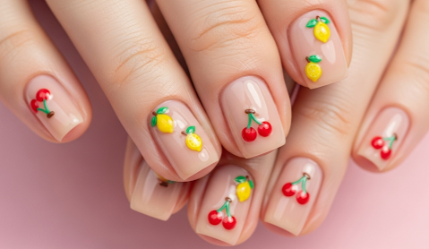 Juicy Designs Fruit Inspired Nails