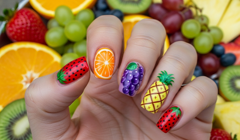 Juicy Designs Fruit Inspired Nails