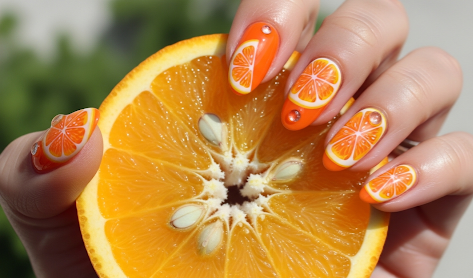 Juicy Designs Fruit Inspired Nails