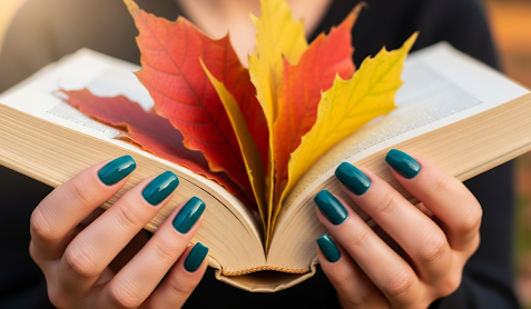 Fall-Forward Gel Nail Ideas