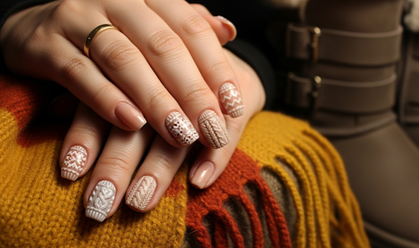 Fall-Forward Gel Nail Ideas