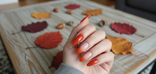 Fall-Forward Gel Nail Ideas