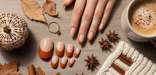 Pumpkin Spice Nail Art Trends for Fall 2025