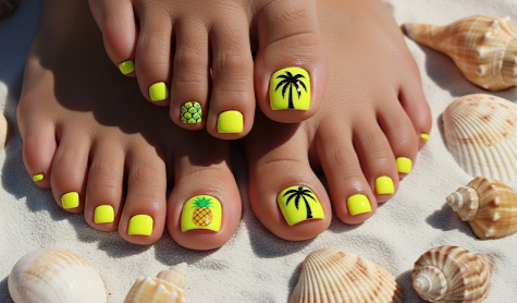 foot nail art ideas
