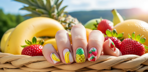 Banana Nail Art