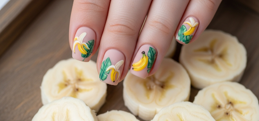 Banana Nail Art