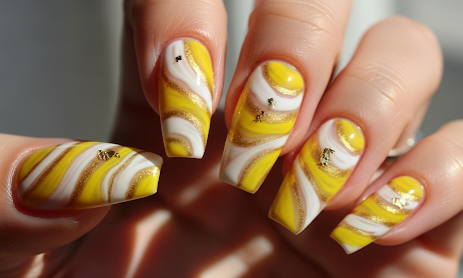 Yellow Spring Nail Ideas 2025