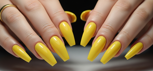 Yellow Spring Nail Ideas 2025