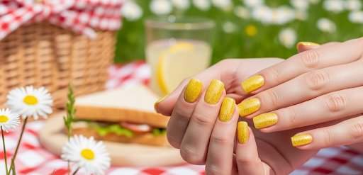 Yellow Spring Nail Ideas 2025