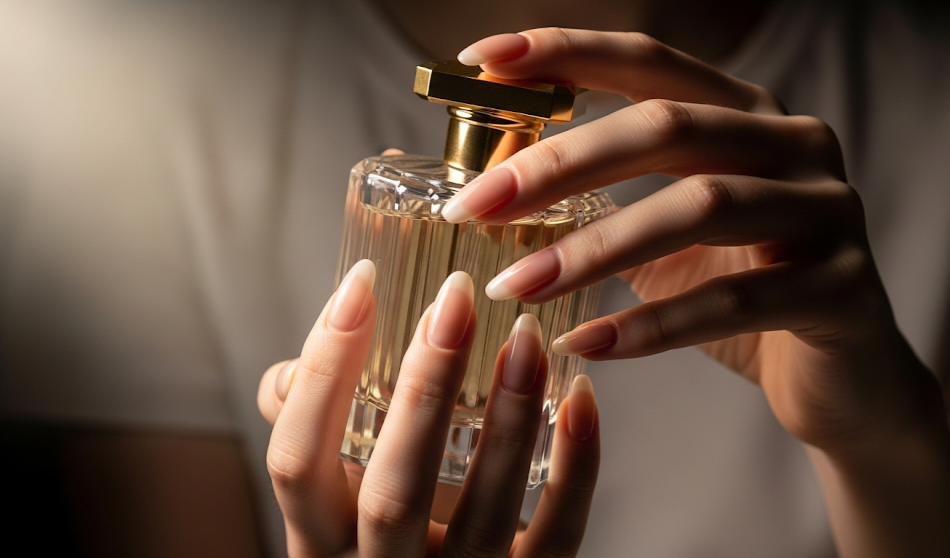 Glassy Nails Manicure Look