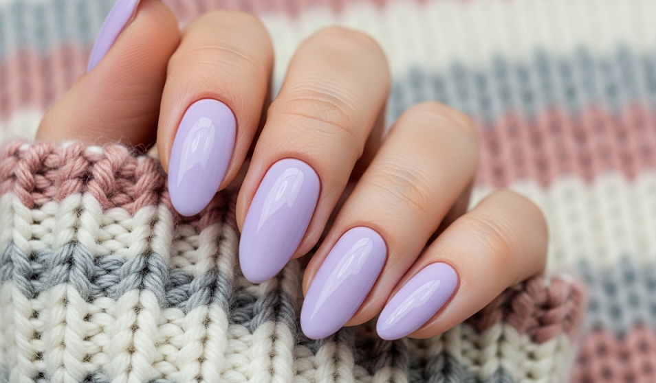 Glassy Nails Manicure Look