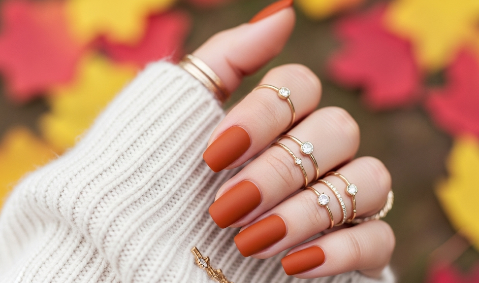 Minimalist Fall Nails 2025