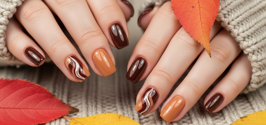 Minimalist Fall Nails 2025