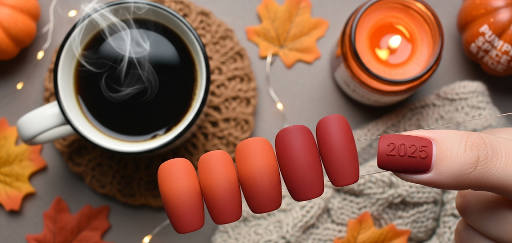 Fall Ombre Nails 2025